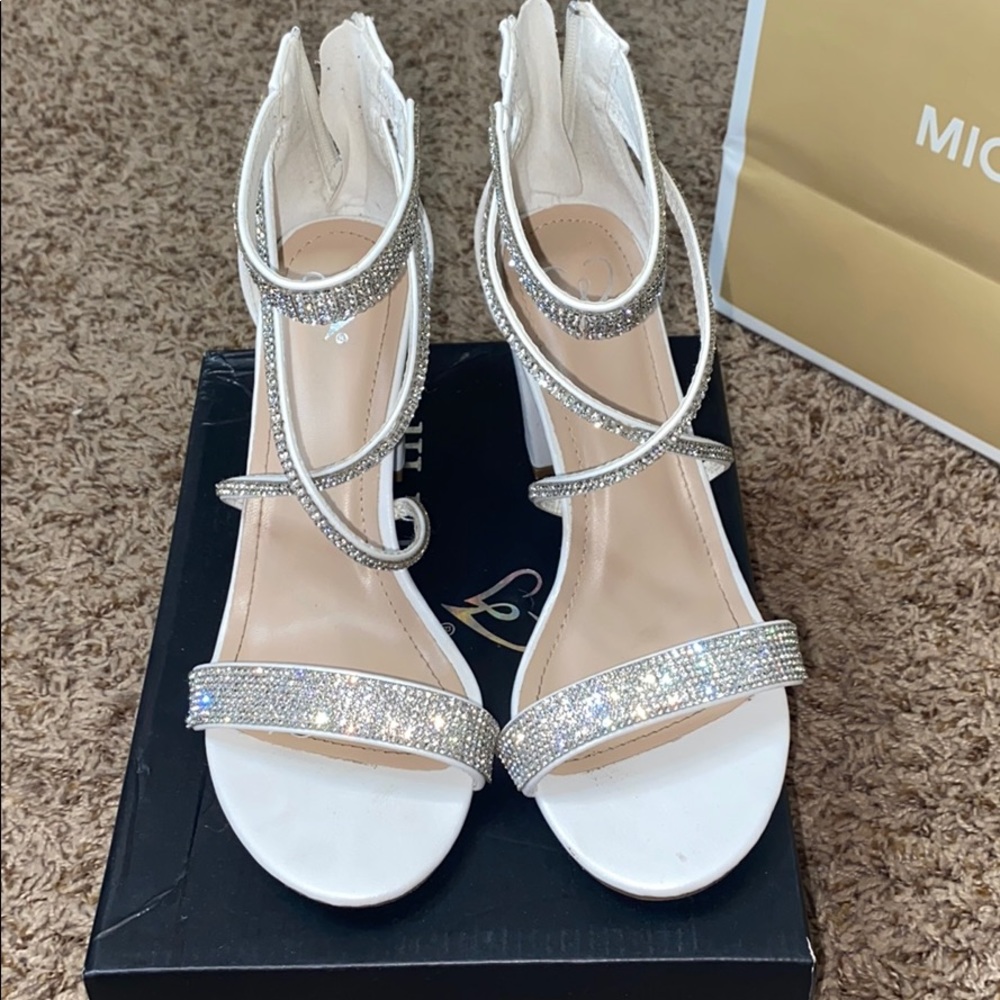 White heels